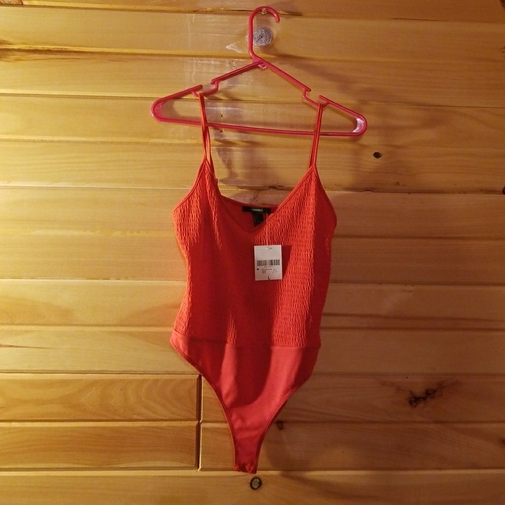 Red bodysuit